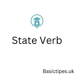 state-verb